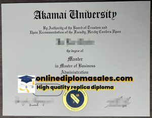 How to buy Akamai University degree?