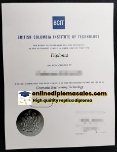 Where to buy British Columbia Institute of Technology degree certificate?
