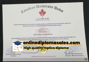 How long does it take to buy a Canadian University Dubai degree?