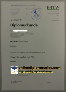 How to buy FHTW diploma certificate?
