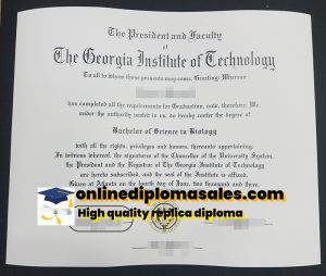 How long does it take to buy a Georgia Institute of Technology fake diploma?