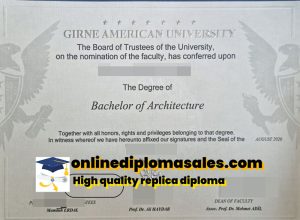 Where to buy Girne american university degree certificate?