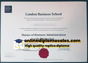 How to order London Business School diploma.