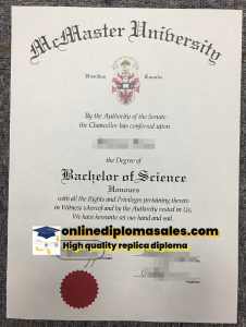 Where to buy McMaster University diploma?