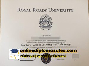 Royal Roads University diplomas for sale online.