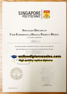 Where to sell Singapore Polytechnic diploma?