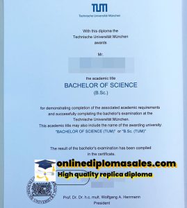 How to buy a Technische Universität München diploma?