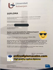 Tips to buy a fake University of Antwerp diploma.