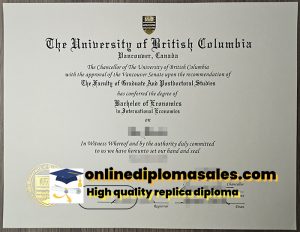 How to get a University of British Columbia diploma quickly?