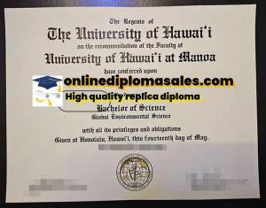How to get a University of Hawaii fake degree diploma certificate?
