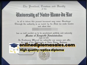 How to get a University of Notre Dame fake diploma?
