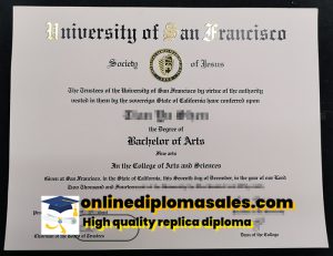 How long does it take to buy a University of San Francisco diploma?