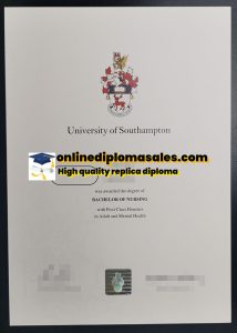 Buy University of Southampton diploma online.