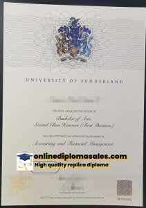 How to buy a University of Sunderland diploma?
