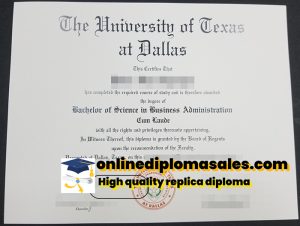 How to buy a University of Texas at Dallas diploma?