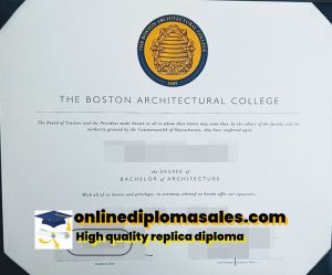 How long does it take to buy a Boston Architectural College degree?