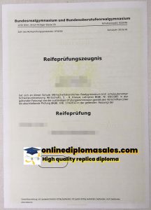 Diploma in the German Physical Education and Management Program (Dornbirn-Schoren)