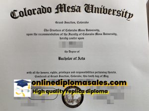 where to sell colorado mesa university diploma?