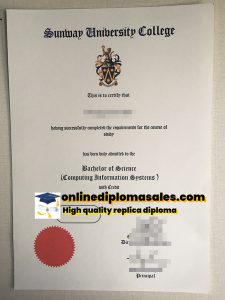 Where to buy Sunway University diploma?